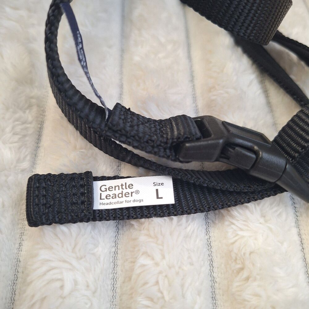 New☆ PetSafe Gentle Leader No-Pull Dog Headcollar Large 60-130lbs Black Training - Picture 6 of 12